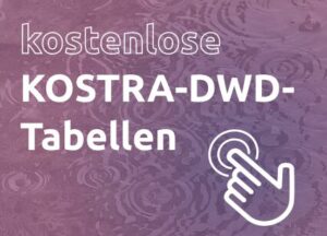 kostenlose KOSTRA-DWD-Tabellen