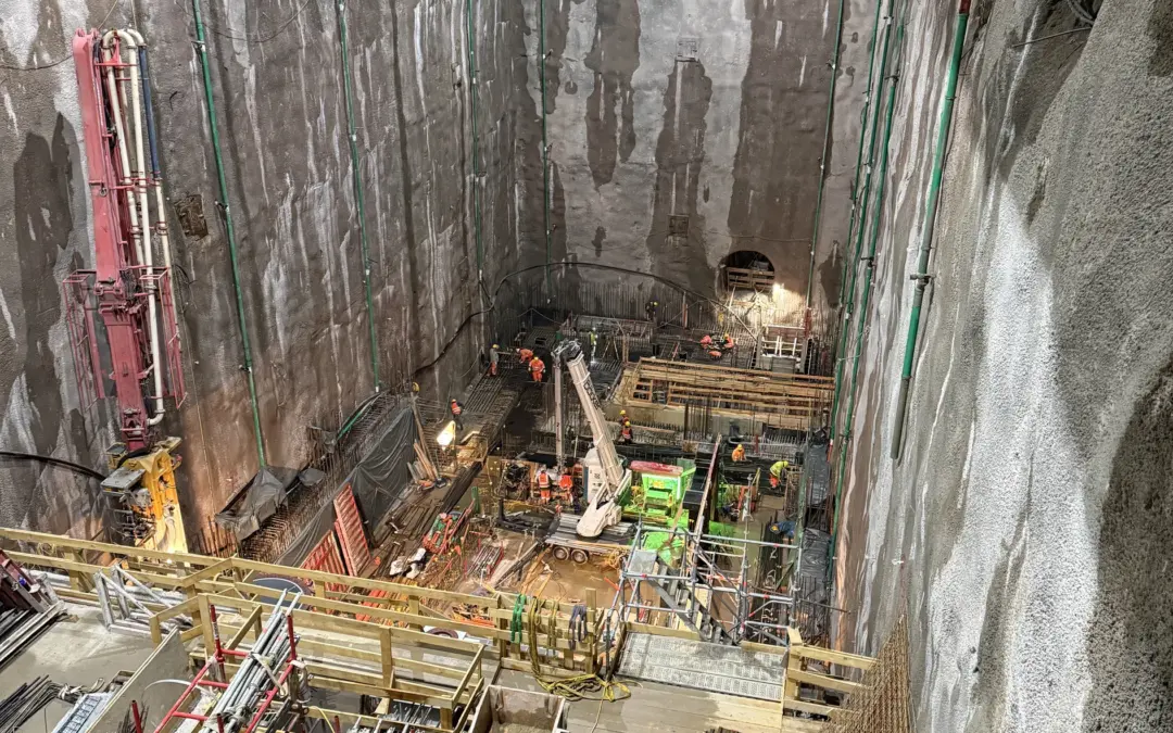 Halbzeit beim Ausbau des Pumpspeicherkraftwerks Forbach erreicht