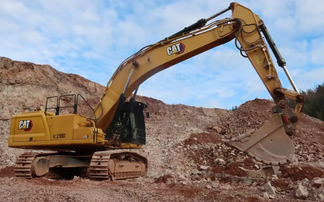 Vorstellung der neuen Generation des Cat Kettenbaggers 350