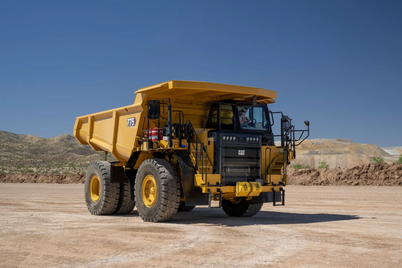 Die ausgereiften Assistenzsysteme für Cat Dumper und Muldenkipper punkten gleichermaßen in Sachen Bedienfreundlichkeit und sorgen in Summe für eine Produktivitätssteigerung und mehr Sicherheit im Betrieb. Bild (c) Zeppelin