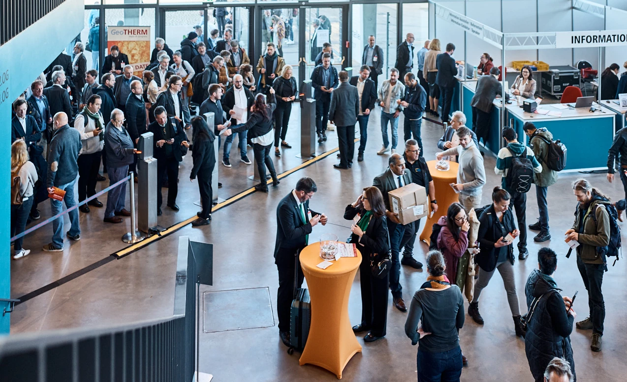 Impression von der GeoTHERM 2026. Bild (c) Messe Offenburg-Ortenau GmbH