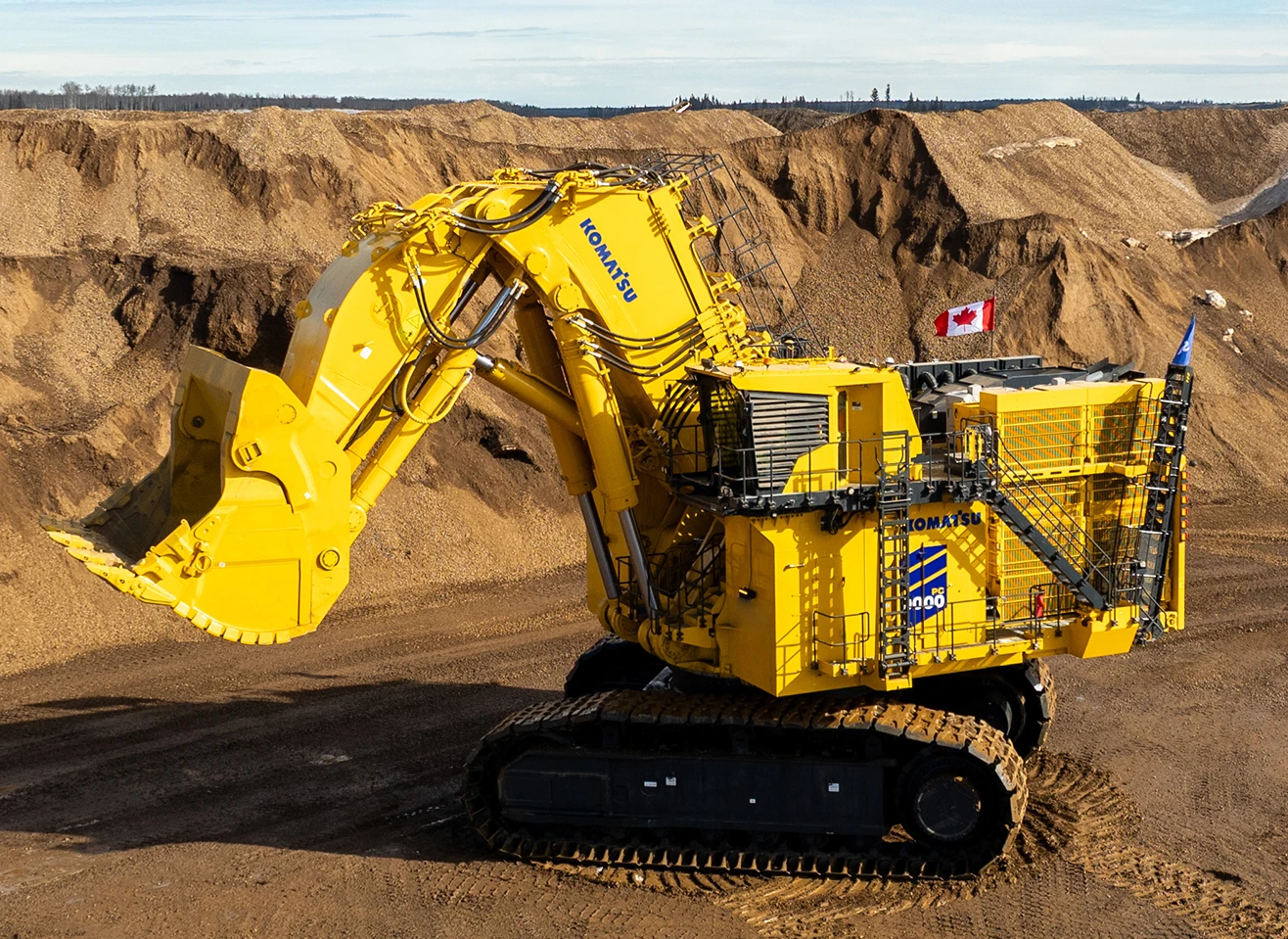 Der Komatsu PC9000-12. Bild (c) Komatsu