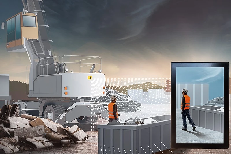 Einführung neuer Kamerasysteme von Liebherr zur Nachrüstung mobiler Maschinen