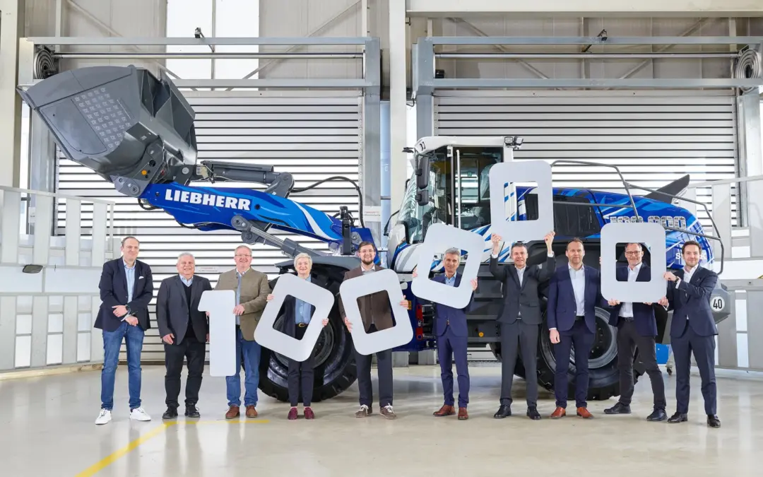 Feierlicher Meilenstein bei Liebherr: Der 100.000ste Radlader