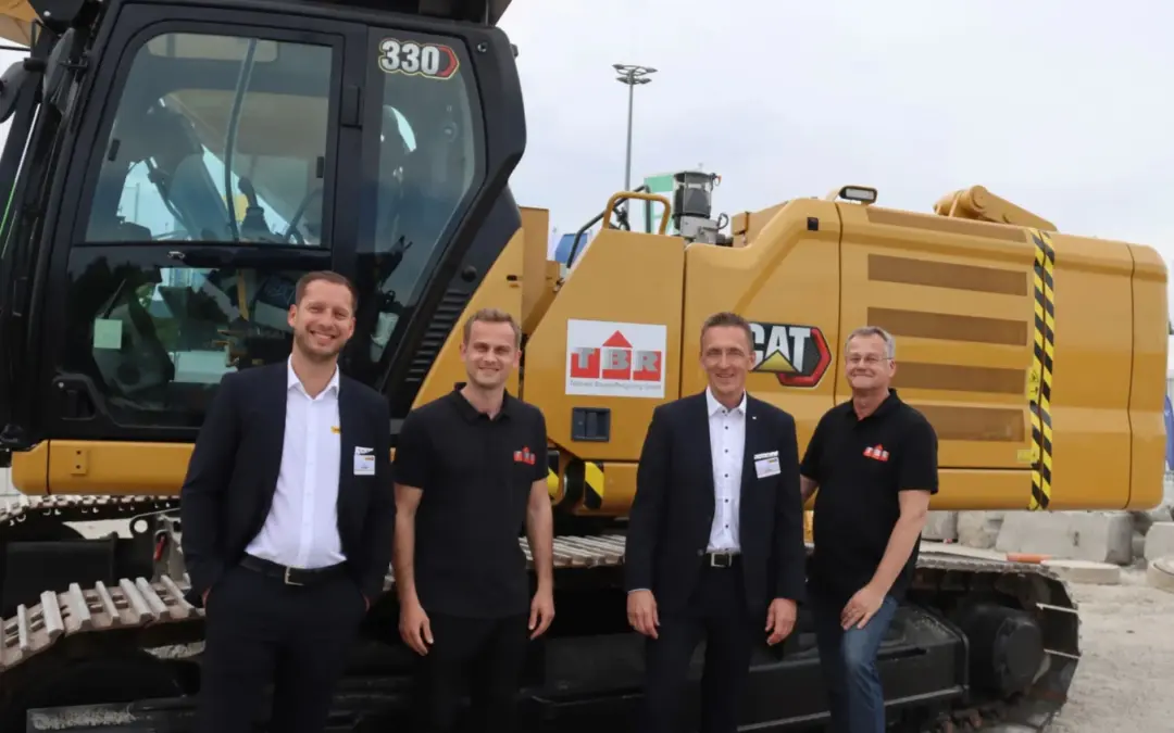 Teltower Baustoffrecycling GmbH setzt auf Cat 330 UHD
