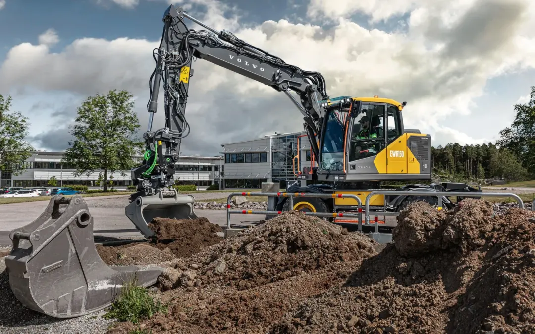 Einführung des EWR150 Electric von Volvo Construction Equipment