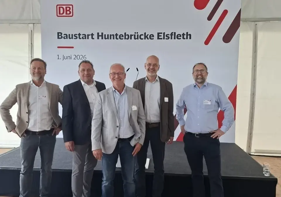 Ersatzneubau der Hunte-Brücke durch Eiffage Infra Nordwest und PORR Spezialtiefbau
