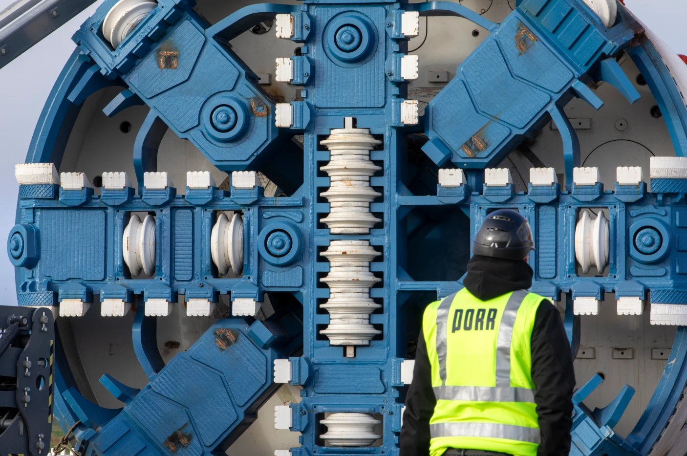 Am 22. Juni erfolgte beim Tunnelbau der Elbquerung der Durchschlag auf der niedersächsischen Seite der Elbe. Bild (c) PORR